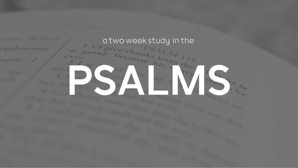 Psalm 2 – Blessed Are All Who Take Refuge in Him